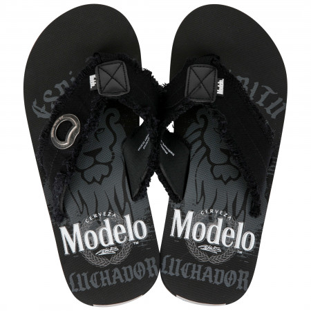 Modelo Especial Lion Logo Flip Flop Sandals